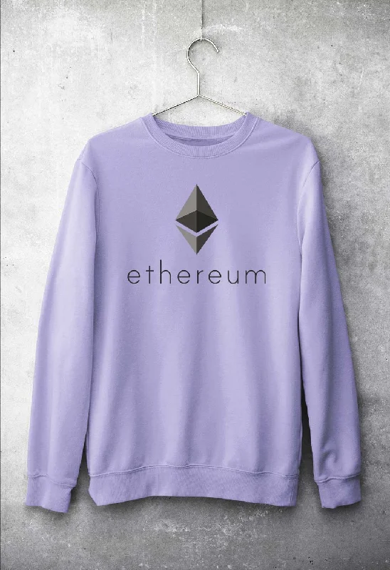 Ethereum Unisex Sweatshirt for Men/Women Hoodie with Belted Waist Structured Tailored