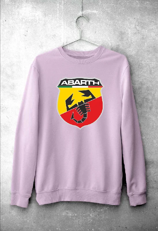 Abarth Unisex Sweatshirt for Men/Women Hoodie with Raglan Sleeves Sporty Comfortable