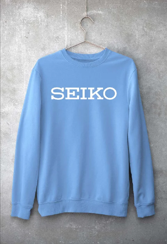 Seiko Sweatshirt for Men/Women Hoodie with Frayed Bohemian Relaxed