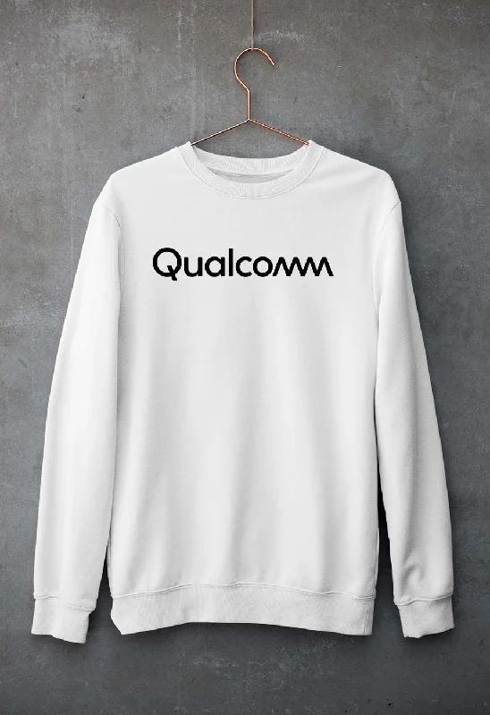 qualcomm Sweatshirt for Men/Women Hoodie with Velcro Closure Adjustable Secure