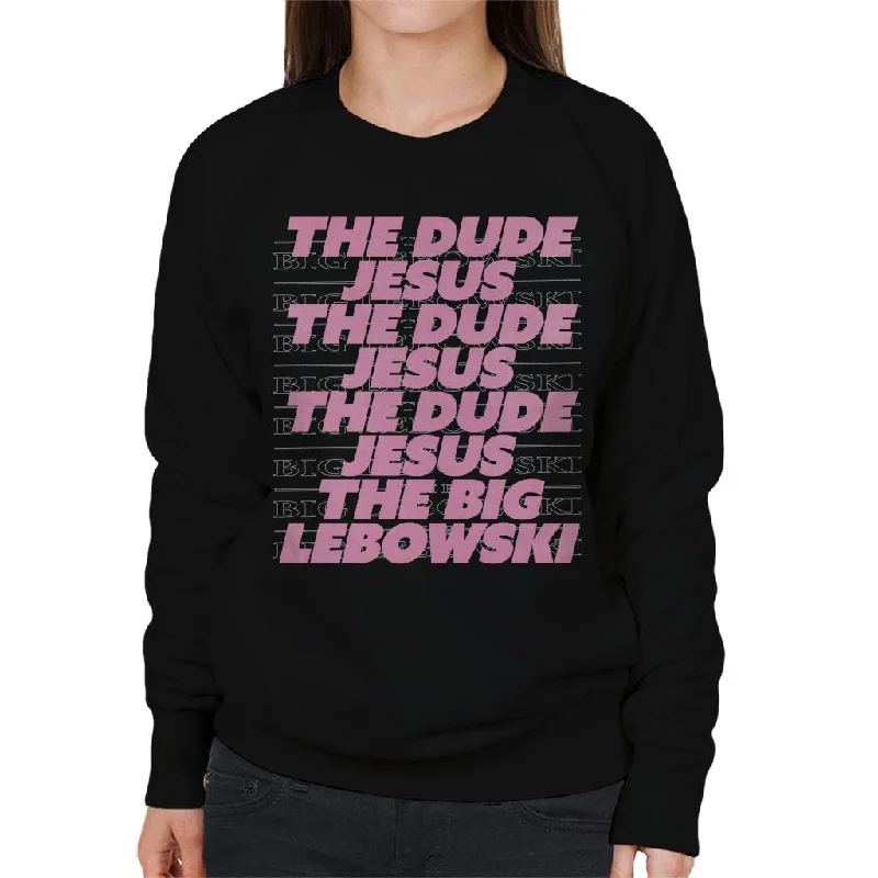 The Big Lebowski The Dude Jesus Women's Sweatshirt Graphic Hoodie Design Print