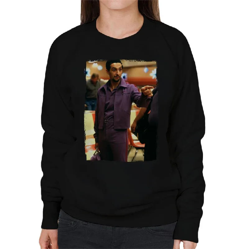 The Big Lebowski Jesus In The Bowling Alley Women's Sweatshirt Hoodie with Relaxed Fit Easy Casual