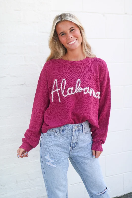 Meet Me At Bryant Denny Sweater Tailored Straight A-Line