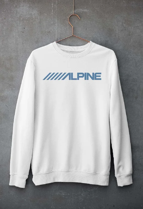 Alpine Unisex Sweatshirt for Men/Women Hoodie with Logo Branding Identity