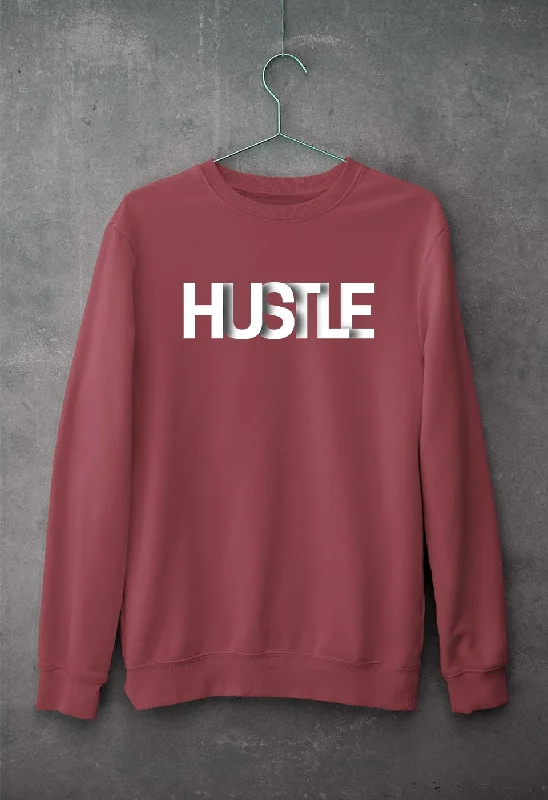 hustle Sweatshirt for Men/Women Hoodie with Relaxed Fit Easy Casual