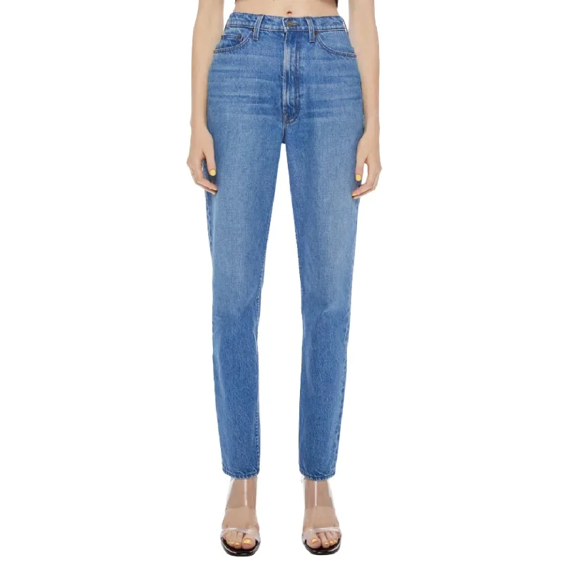 High Waisted Twizzy Skimp Jean In Delicious Memories Elegant Dark-Wash Bootcut Jeans