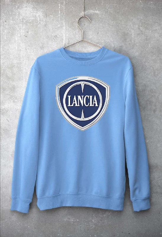 Lancia Unisex Sweatshirt for Men/Women Hoodie with Emblem Brand Identity