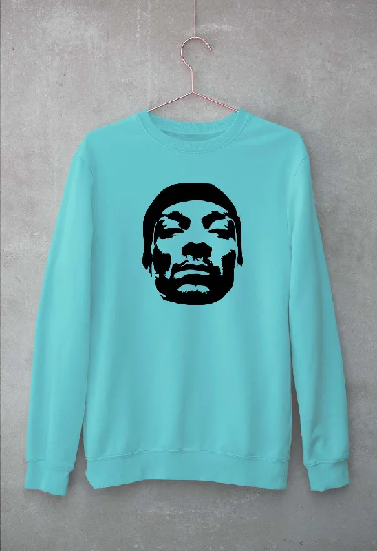 Snoop Dogg Sweatshirt for Men/Women Hoodie with High-Low Hem Asymmetrical Trendy