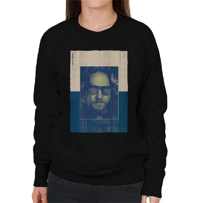 The Big Lebowski The Dude Face Nostalgia Women's Sweatshirt Hoodie with Hood Adjustable Protection