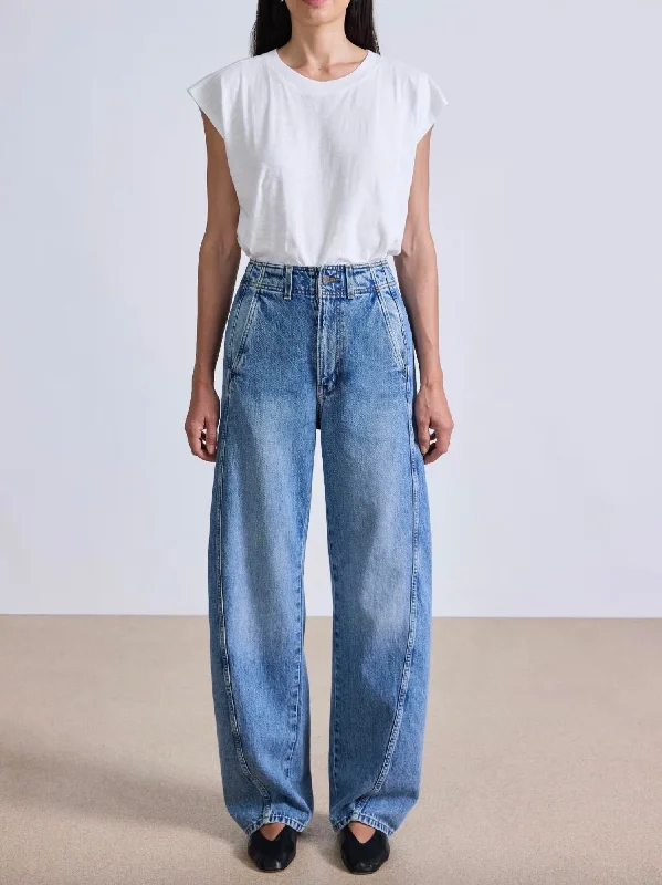 Meridian Jean In Austin Wash Stylish Bootcut Denim Jeans