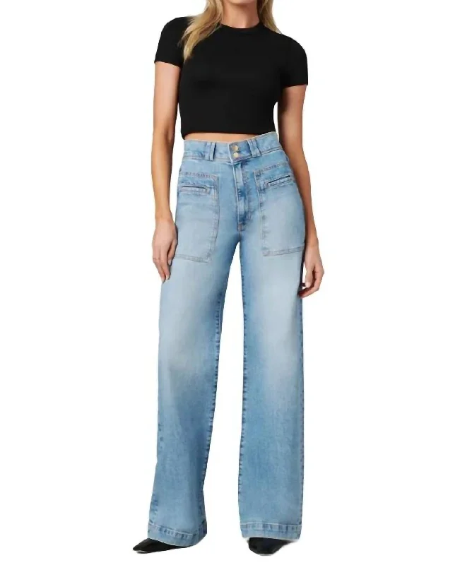 Jane Wide Leg Jean In Get It Together Fashionable Distressed Jeans