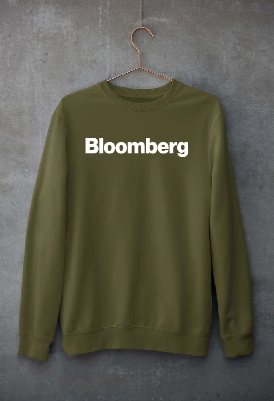 Bloomberg Sweatshirt for Men/Women Hoodie with Hem Embroidery Detailed Premium