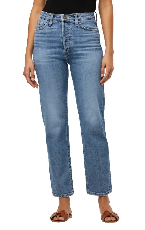 Honor High Rise Jean In Main Character Casual Straight-Leg Jeans