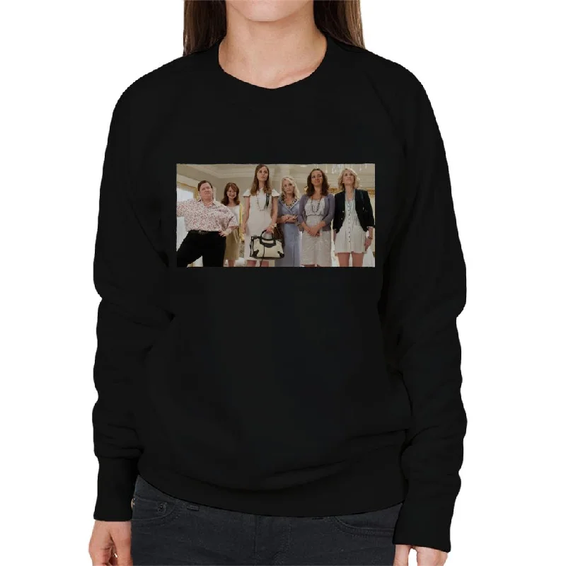 Bridesmaids Whole Bridal Party Women's Sweatshirt Hoodie with Hem Frayed Vintage Worn