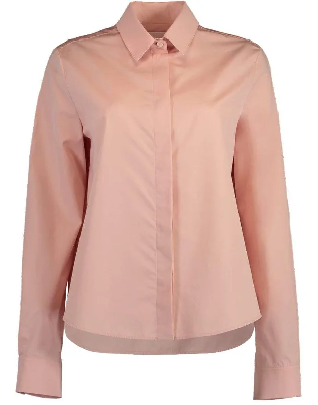 Giulia Cotton Poplin Blouse Puff Sleeve Blouse