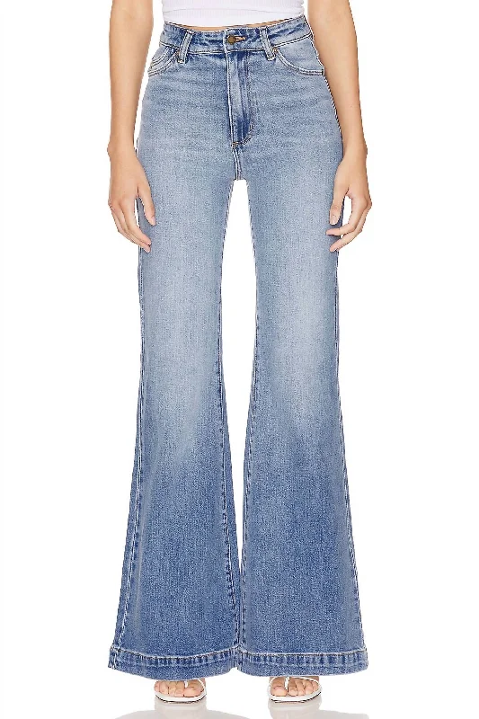 Eastcoast Flare Jean In Kate Comfortable Straight-Legged Denim