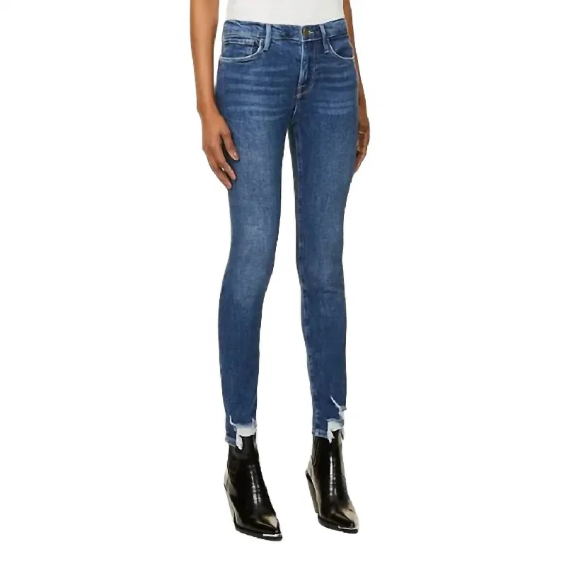 Le Skinny De Jeanne In Van Ness Chew Trendy Flared Leg Jeans