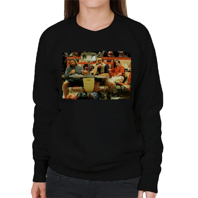 The Big Lebowski The Dude Walter And Theodore Bowling Women's Sweatshirt Hoodie with Contrast Stitching Detailed Premium