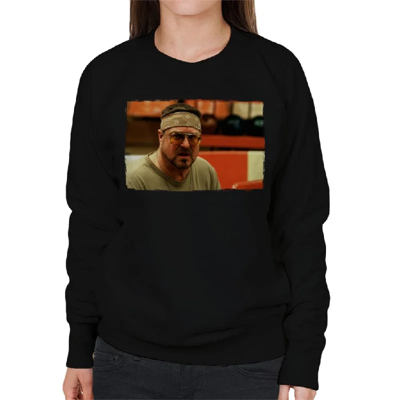 The Big Lebowski Walter Sobchak Sweatband Women's Sweatshirt Hoodie with Gradient Ombre Colorful