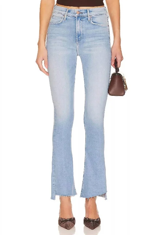 The Runway Step Fray Jeans In California Cruiser Casual Bootcut Ripped Jeans