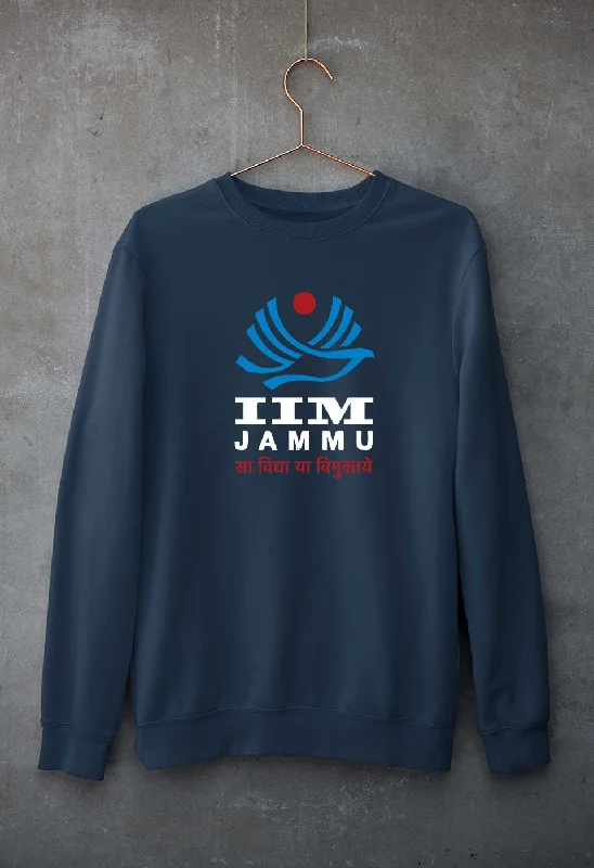 IIM Jammu Sweatshirt for Men/Women Hoodie with Toggle Buttons Decorative Unique