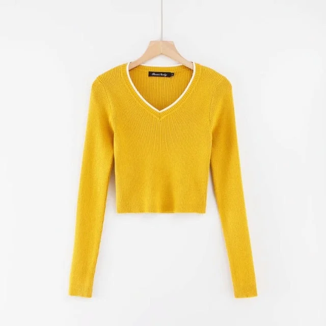 yellow sweater