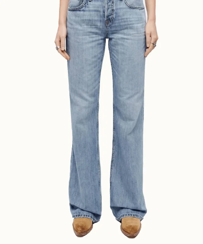 Loose Boot Jeans In Hacienda Stylish High-Waist Jeans