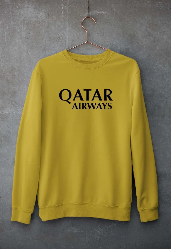 Qatar Airways Unisex Sweatshirt for Men/Women Hoodie with Reflective Safety Nightwear