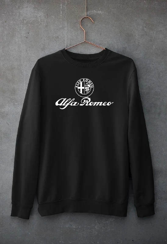 Alfa Romeo Unisex Sweatshirt for Men/Women Hoodie with Gradient Ombre Colorful