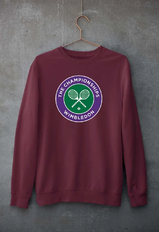 wimbledon Sweatshirt for Men/Women Hoodie with Elastic Cuffs Stretchable Comfortable