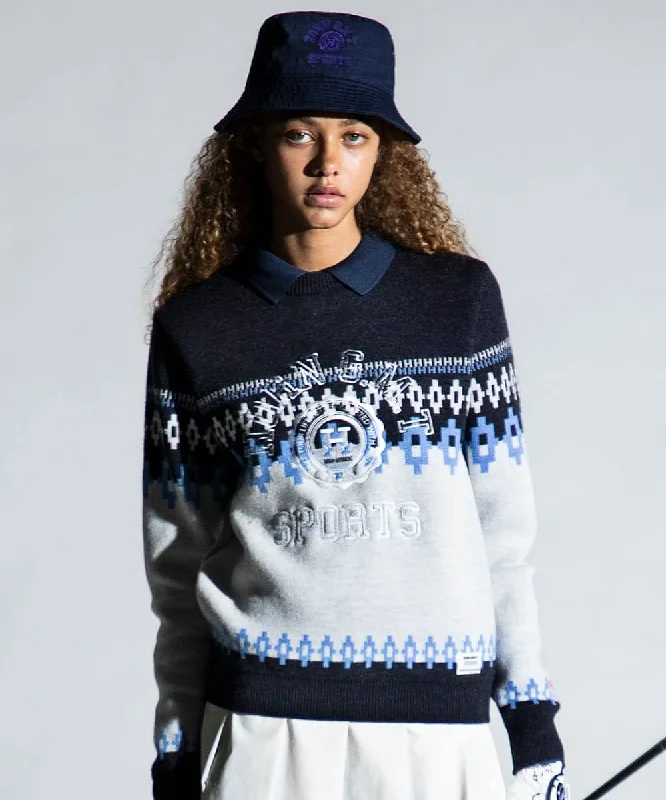 GMT Nordic Sweater | WOMEN High Neck Crew Neck V-Neck