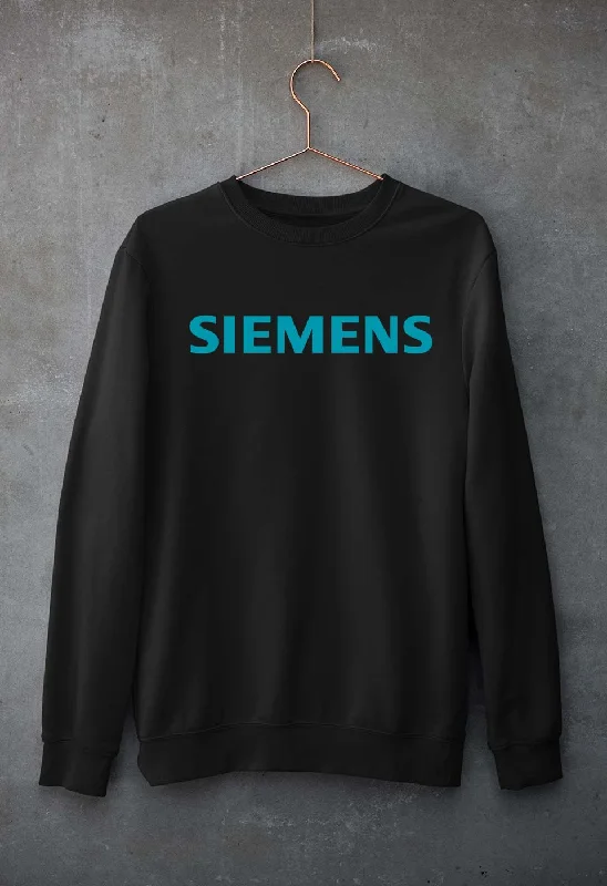 siemens Sweatshirt for Men/Women Hoodie with Ribbed Hem Stretchable Secure