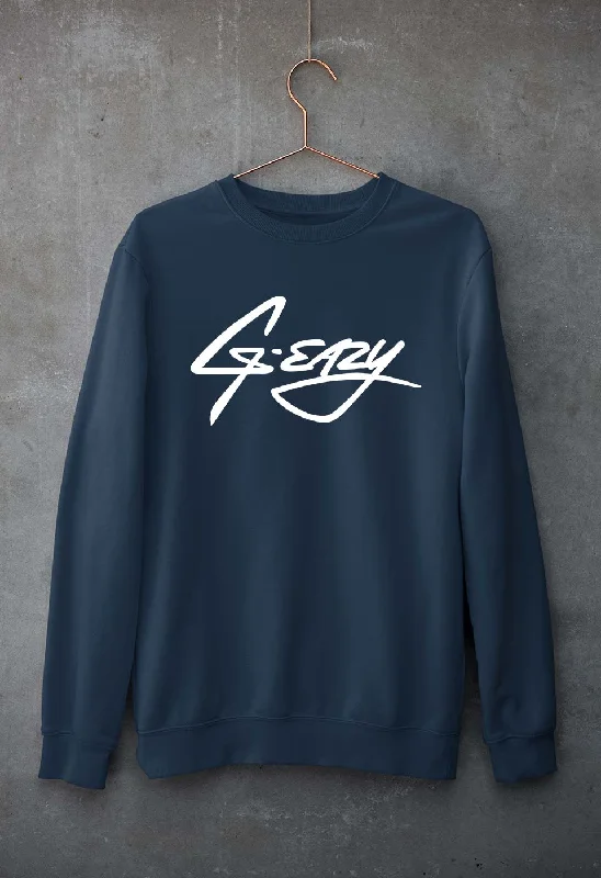 g-eazy Unisex Sweatshirt for Men/Women Hoodie with Metallic Shiny Futuristic