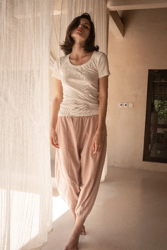 Day Lantern Pant - Dusty Rose Casual Track Pants