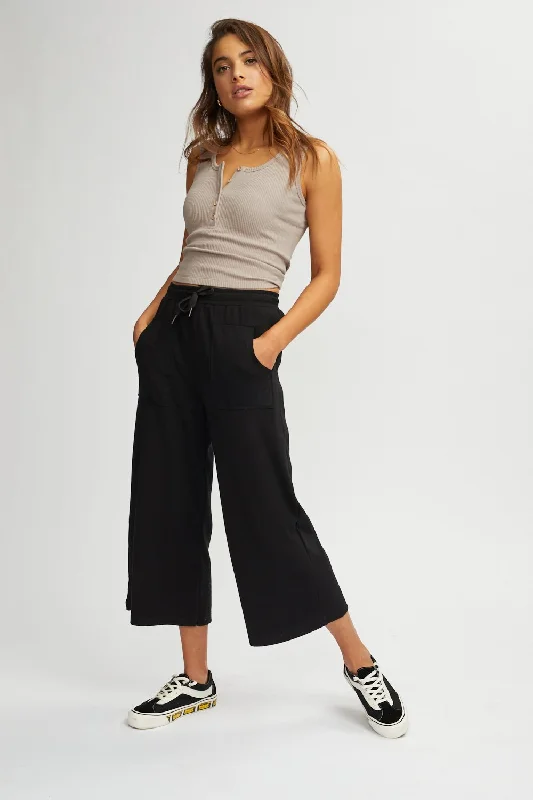 Beach Pants - Black Sleek Black Pants