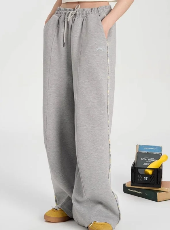 Spring Air Cotton Silhouette Pants Formal Linen Trousers