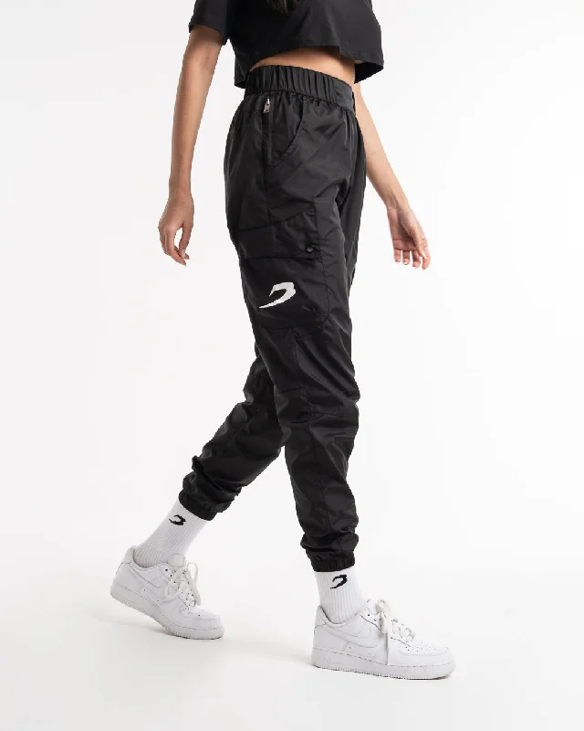 Dundee Cargo Pants - Black Fashionable Jogger Pants