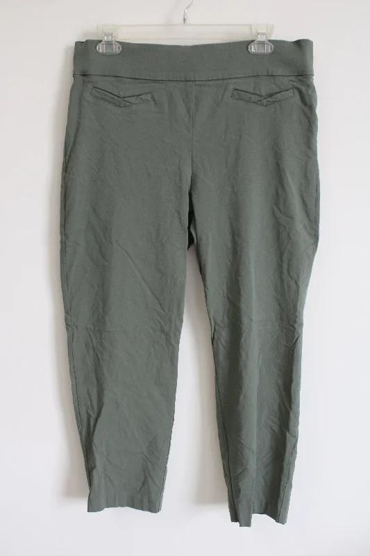 Leighton Green Chino Pants | XL Stretch Fit Pants