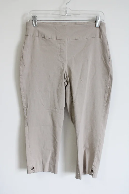 Ruby Rd. Khaki Capri Pants | 6 Classic Chino Pants