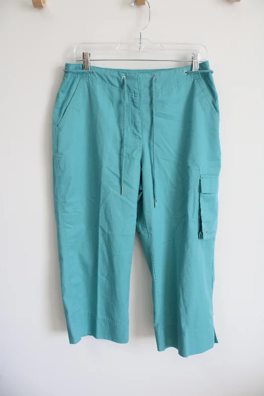 Hasting & Smith Turquoise Capri Pants | 12 Trendy Work Pants