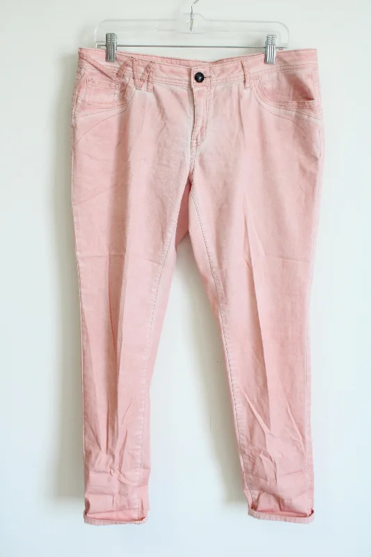 Light Pink Straight Cut Pants | XL Stylish Harem Pants