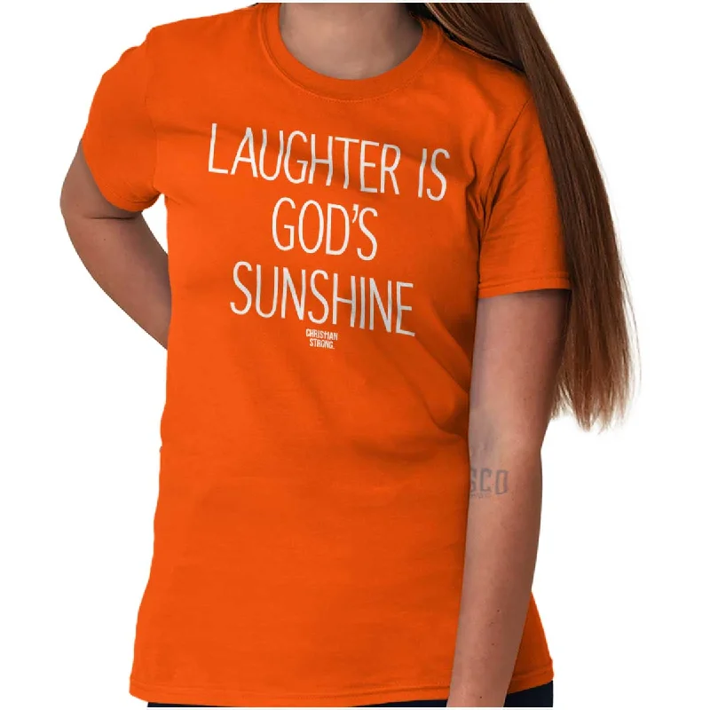 Laughter T Shirt Elasticated Padded Insulated