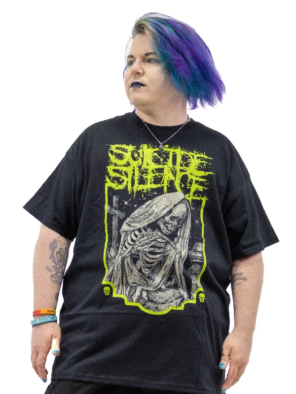 Suicide Silence - Unanswered T-shirt Spandex Blend Rayon Blend Denim Blend