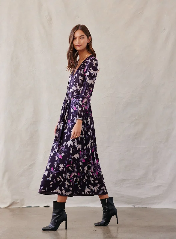 FLORAL PLUM PRINT