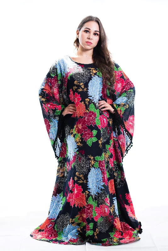 Lydia kaftan maxi dress Cozy Wrap Maxi Dress