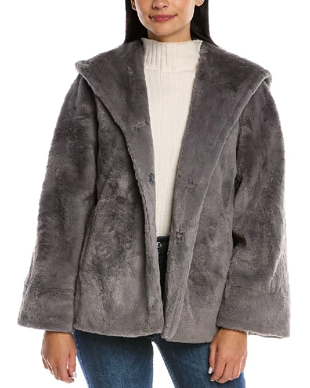 Cinzia Rocca Icons Fuzzy Jacket Fleece Jacket Down Jacket Parka