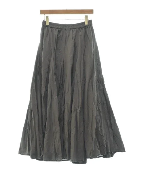 mizuiro ind Long/Maxi length skirts leather skirt modern