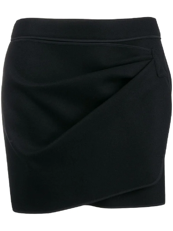 high waisted skirt silk skirt luxurious