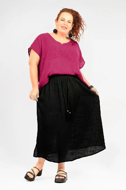 Miriam Skirt velvet skirt luxury