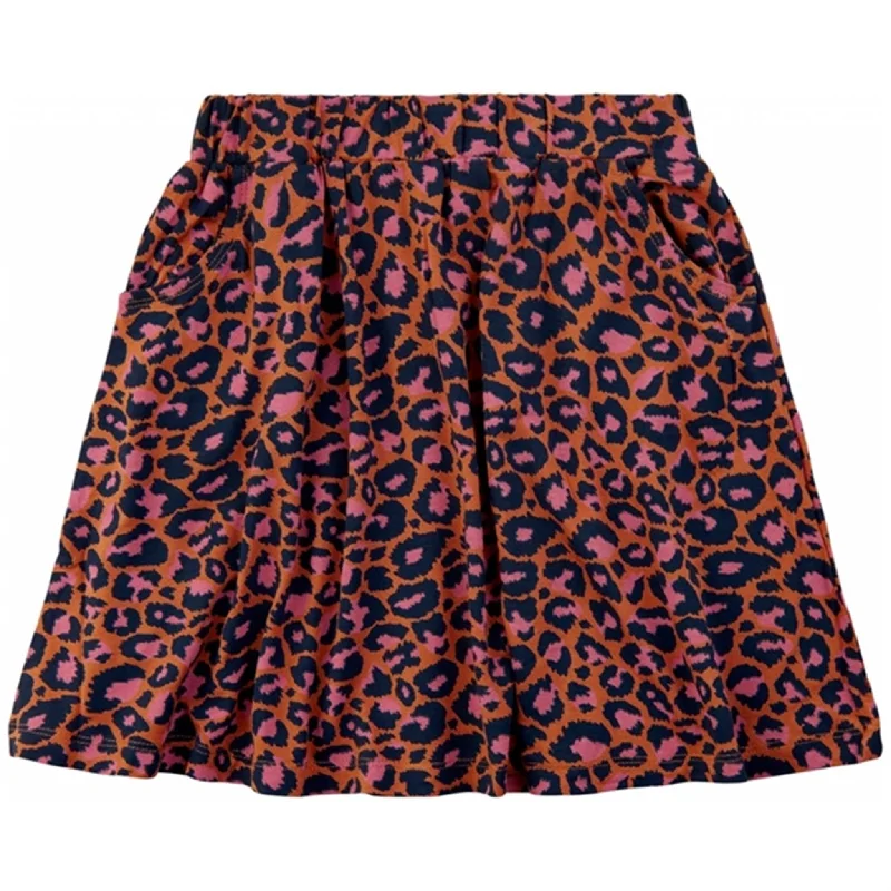 The New Leo Aop Cami Skirt leather skirt durable